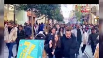 İstiklal Caddesi'ndeki bombacı kadının yeni görüntüleri, turist kamerasında ortaya çıktı!