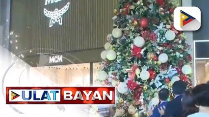Christmas tree ng Duty Free Philippines, pinailawan na