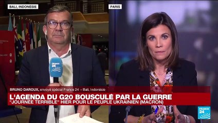 Missile en Pologne : au sommet du G20, Emmanuel Macron reste prudent