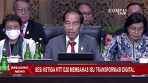 Jokowi Bahas 3 Tugas Utama untuk Transformasi Digital di Sesi KTT G20