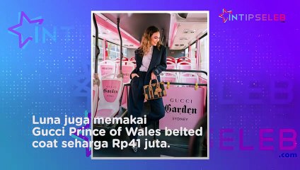 Hadiri Acara Gucci, Luna Maya Tampil Memukau