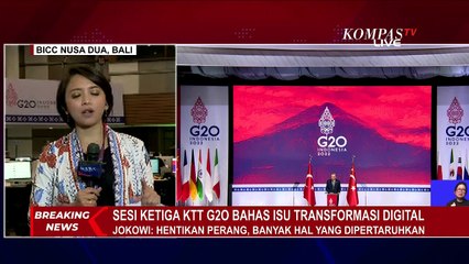 Negara Anggota dan Undangan KTT G20 Bahas Kemudahan Transaksi Hingga Cyber Crime