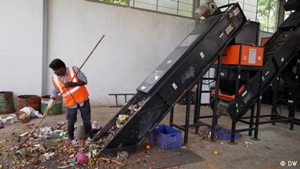 India: una nueva máquina para el reciclaje de plástico