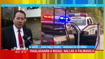 Traslado de Nallar a Santa Cruz será para la reconstrucción del triple asesinato, señala abogado de víctima
