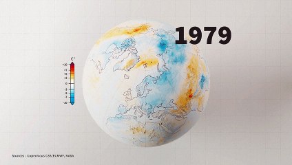 CARTE ANIMÉE : Octobre 2022 le plus chaud jamais enregistré en Europe