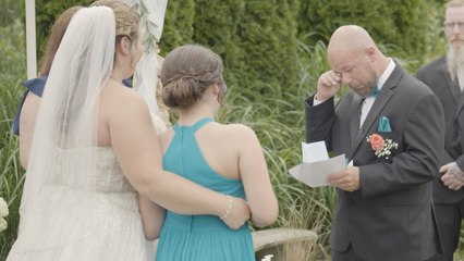 Girl Asks Stepdad To Adopt Her During Wedding | Happily TV