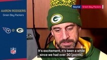 No 'sigh of relief' for Rodgers after Packers snap five-game losing run