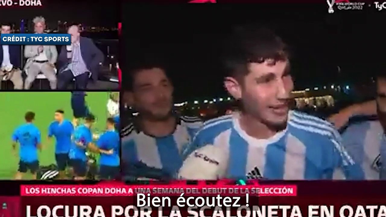 Le chant insultant des supporteurs argentins contre la France