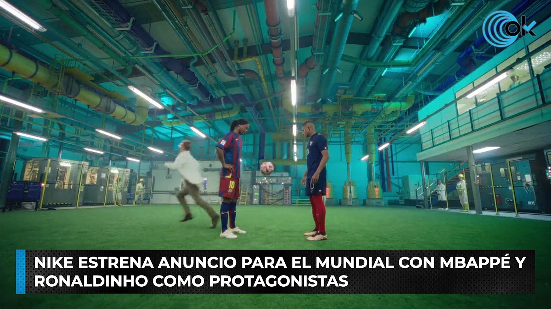 NIKE estrena anuncio para el Mundial con Mbappé y Ronaldinho como  protagonistas - Vídeo Dailymotion