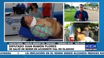 !En recuperación el diputado Ramón Flores tras accidente en Olancho!