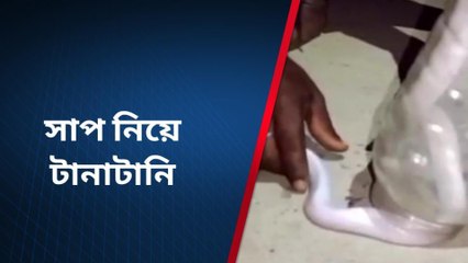পূঃবর্ধমান: সাপ ধরা দিল কার হাতে? কৃতিত্ব নেবেন কে?