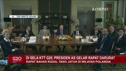 Gelar Rapat Darurat dengan Anggota NATO dan G7, Joe Biden Bahas Rudal yang Jatuh di Polandia!
