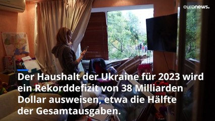 Der Haushalt der Ukraine für 2023 weist eine Lücke von 38 Milliarden Dollar auf. Wer hilft?