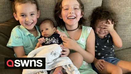 Meet the mum who lets her free range kids drink coffee, go barefoot, and eat sand