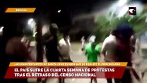 El país sufre la cuarta semana de protestas tras el retraso del censo nacional