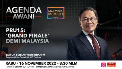 Agenda AWANI: ‘Grand Finale’ Demi Malaysia