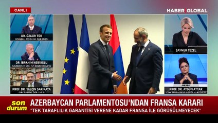 Azerbaycan Parlamentosu'ndan Fransa kararı