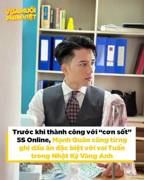 Mạnh Quân: Bố bỉm U40 vẫn trẻ đẹp, sự nghiệp lẫn hôn nhân đều viên mãn | Điện Ảnh Net