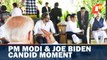 WATCH Candid Photo Of PM Modi & Joe Biden Greet Each Other At G20 Meet