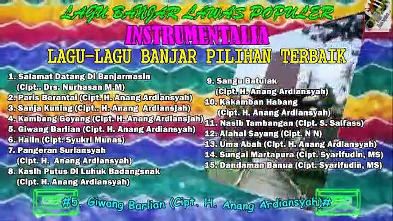 Collection of the Best & Most Popular Banjar Instrumental Songs