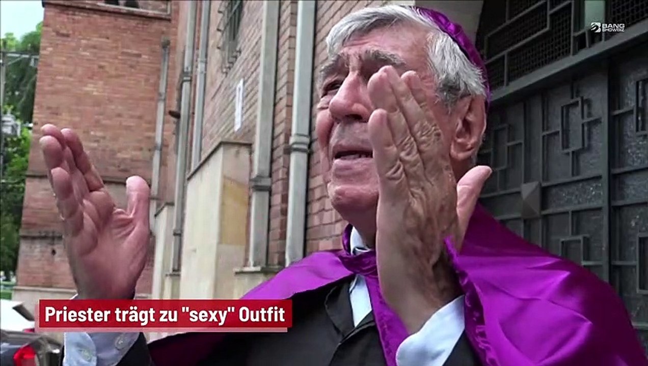 Priester trägt zu 'sexy' Outfit