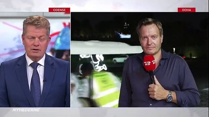Repórter é ameaçado por agentes de segurança no Catar durante transmissão ao vivo