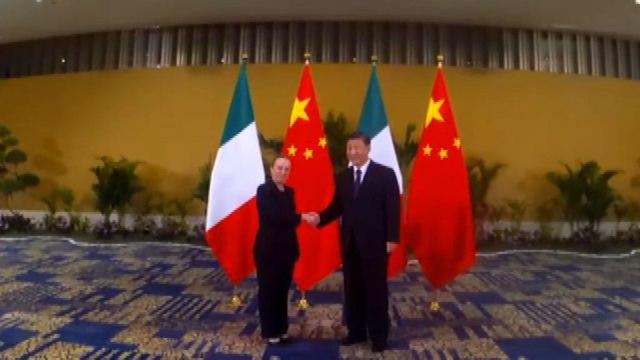 G20, Meloni a colloquio con il presidente cinese Xi Jinping