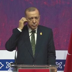 Erdoğan'dan yabancı gazeteciye yanıt