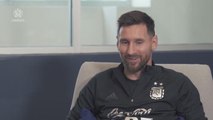 CLEAN: Messi put on the spot: Is he a better footballer or father?