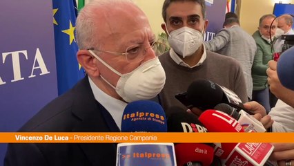Autonomia, De Luca "Ipotesi Calderoli condanna a morte il Sud"