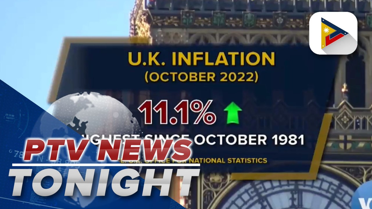 UK inflation hits 41-year high amid rising prices of energy, food