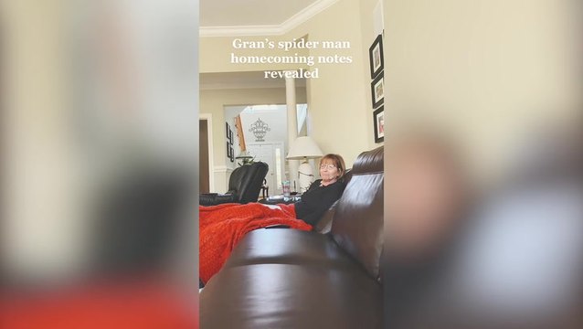 Grandmother takes notes during Marvel movie so she could talk about it with grandchildren