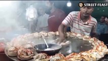Street burger making, crazy super fast workers | Street Feast