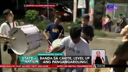 Banda sa Cavite, level up ang pangangaroling | SONA