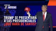 Trump se presentará a las presidenciales ¿qué hará De Santis?