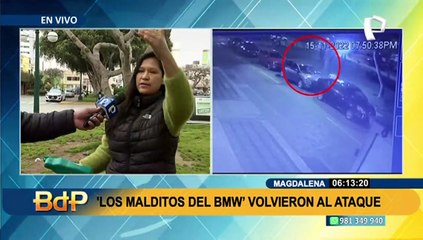 “Los malditos del BMW” vuelven al ataque en Magdalena y Surco