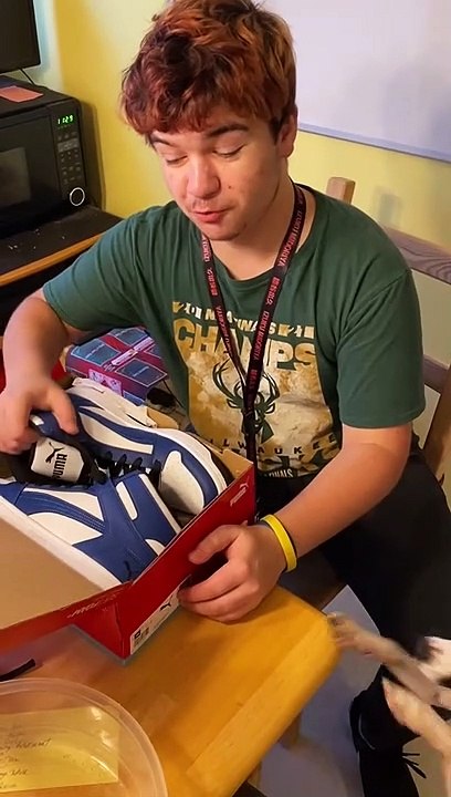 Noah gets HIGH tops