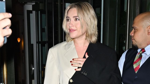 Florence Pugh Pulled a Carrie Bradshaw in a Pair of Mismatched Boots