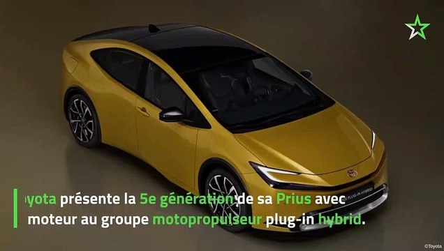 La Toyota Prius de retour pour une version 5, en hybride rechargeable uniquement