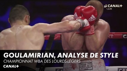 Sébastien Heulot analyse de style - Goulamirian Vs Egorov WBA des lourds-légers