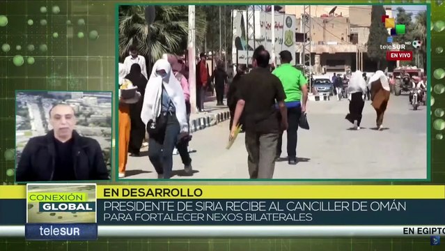 Pdte. sirio recibe al canciller de Omán con el objetivo de fortalecer nexos bilaterales