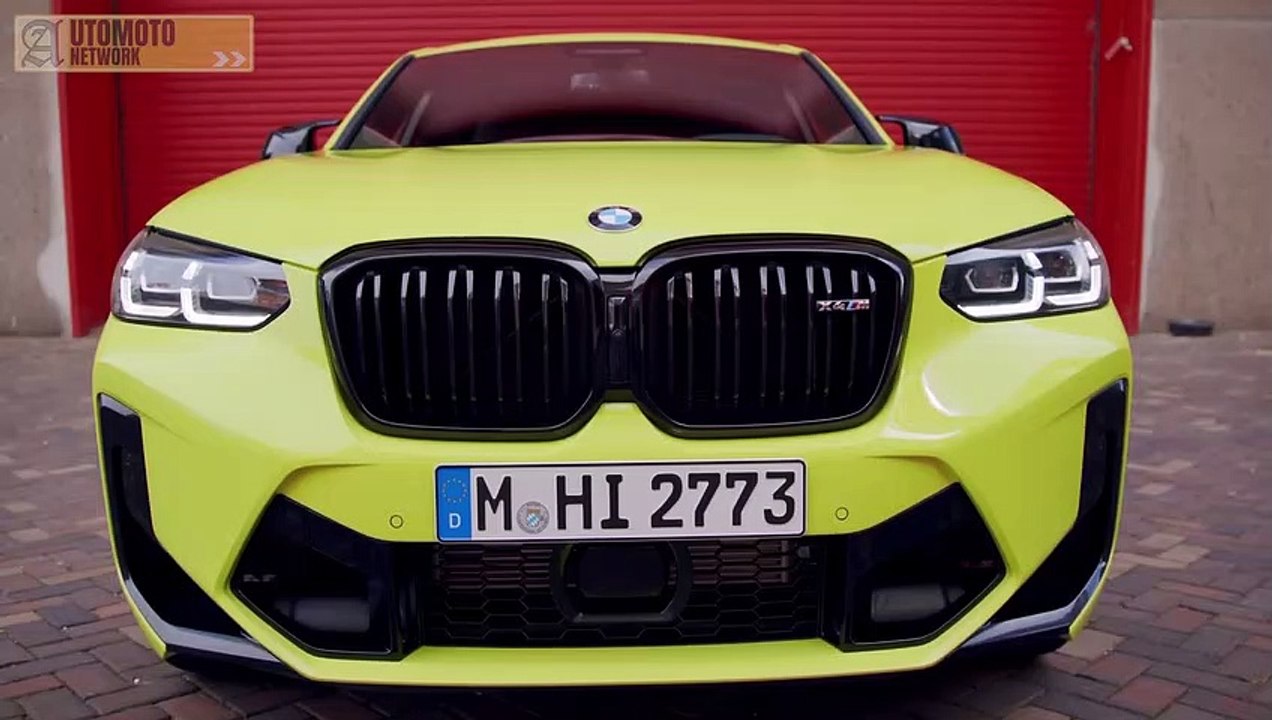 the 2022 BMW X4 M Competition Facelift's unveiling.