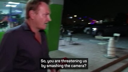 'Why can't we film?' - Qatari security clash with Danish TV crew