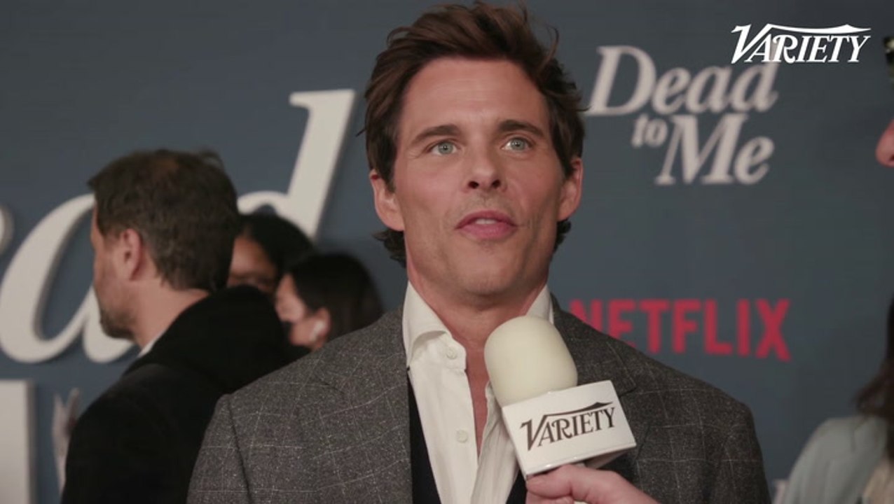 James Marsden Dead to Me Red Carpet