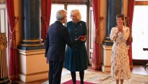 Mikhail Baryshnikov receives award from Queen Consort