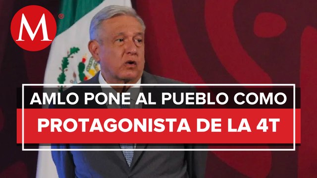 El protagónico lo tiene el pueblo , dice AMLO sobre pleito entre Monreal y Layda Sansores
