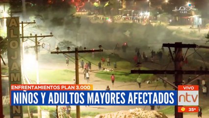 Niños y adultos los afectados por enfrentamientos en el Plan 3.000