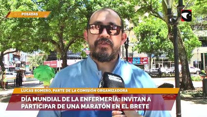 Día mundial de la enfermería: invitan a participar de una maratón en el brete