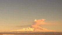 Russia’s Shiveluch volcano spews plumes of ash