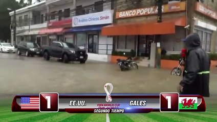 ¡Lluvias anegan calles en el centro de Puerto Cortés!